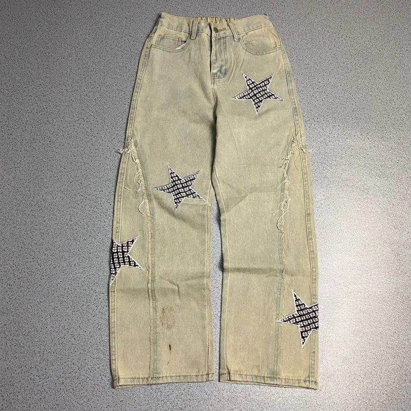Vintage Y2K Jeans Pria tan photo 1