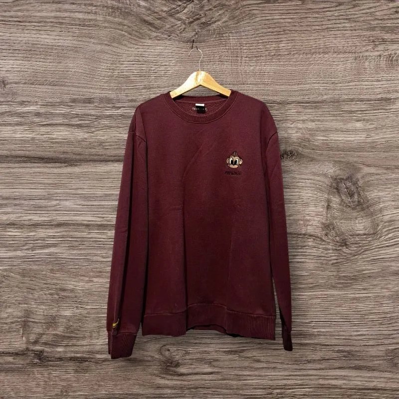 Pancoat Casual Sweater Pria red photo 1