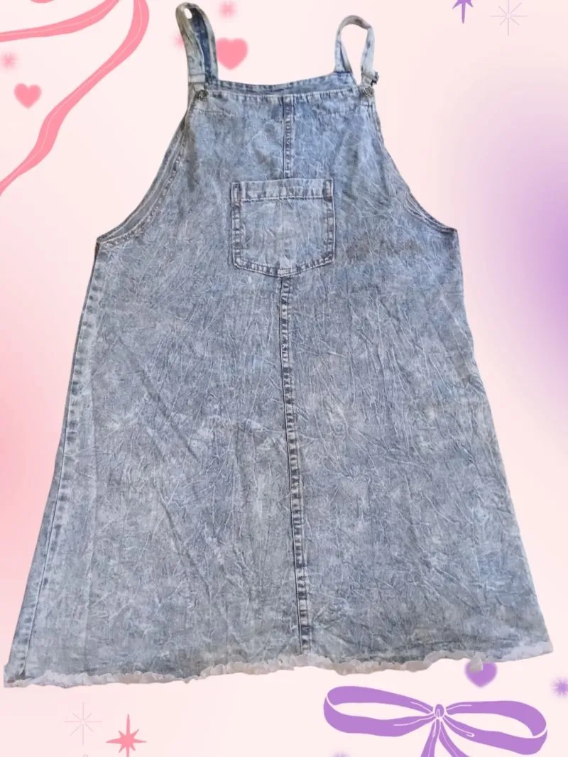 Coquette Jumpsuit Wanita gray blue photo 1