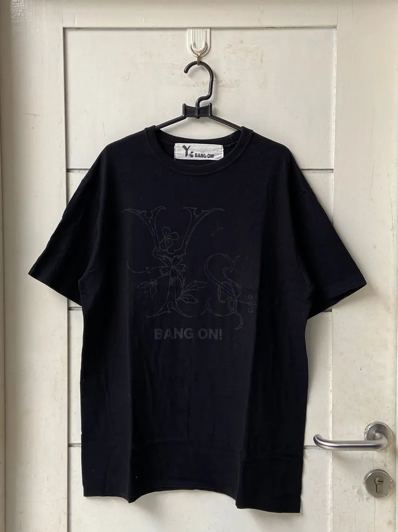 Yohji Yamamoto Casual T-shirt Pria black photo 1