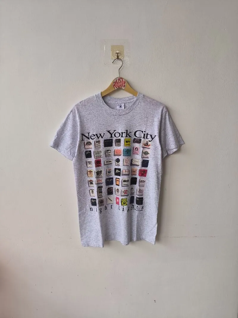 Vintage T-shirt Pria gray photo 1