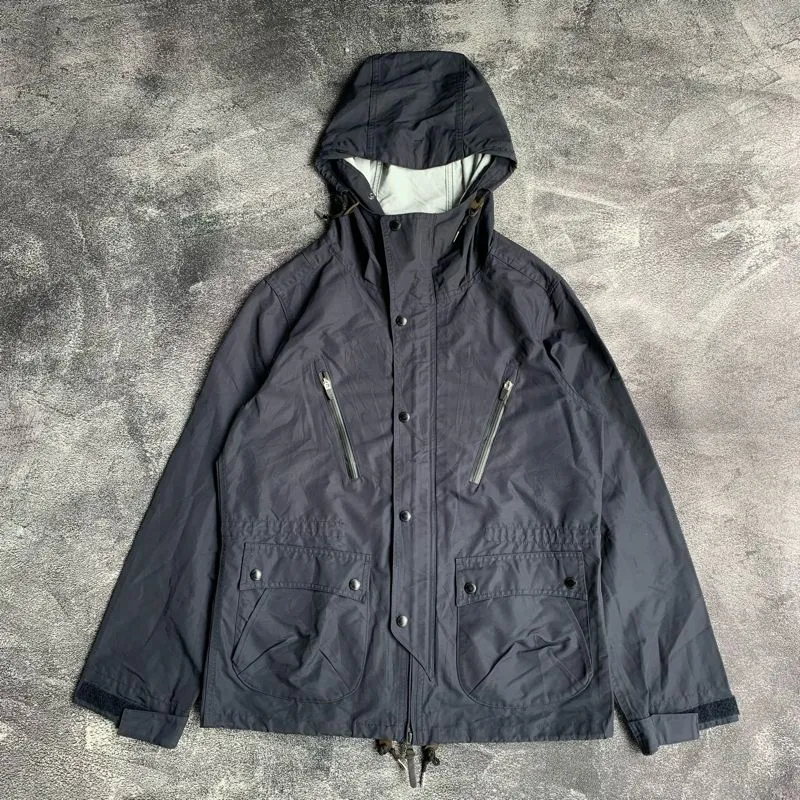 Gorpcore Track jacket Pria navy black photo 1