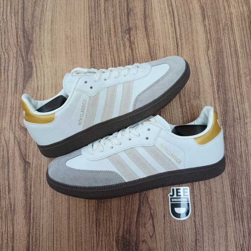 Adidas Indie Casual Sneakers Wanita gold white photo 1