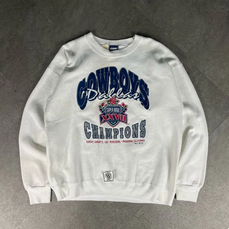 Vintage Y2K Sweatshirt Pria white photo 1