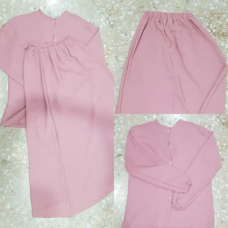Minimalist Muslim Baju muslim Wanita pink photo 1