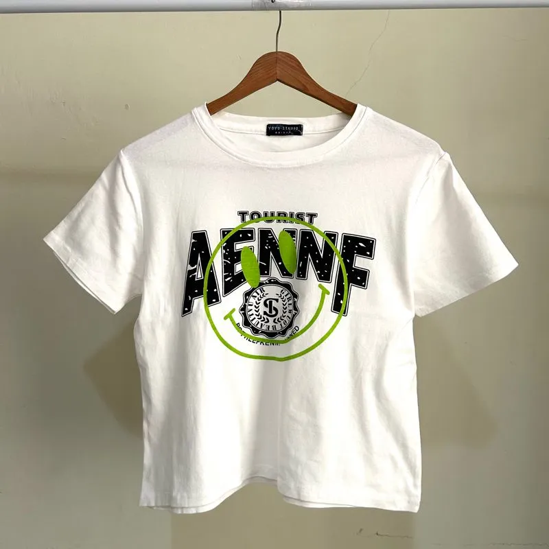 Skater Shirt Wanita white photo 1