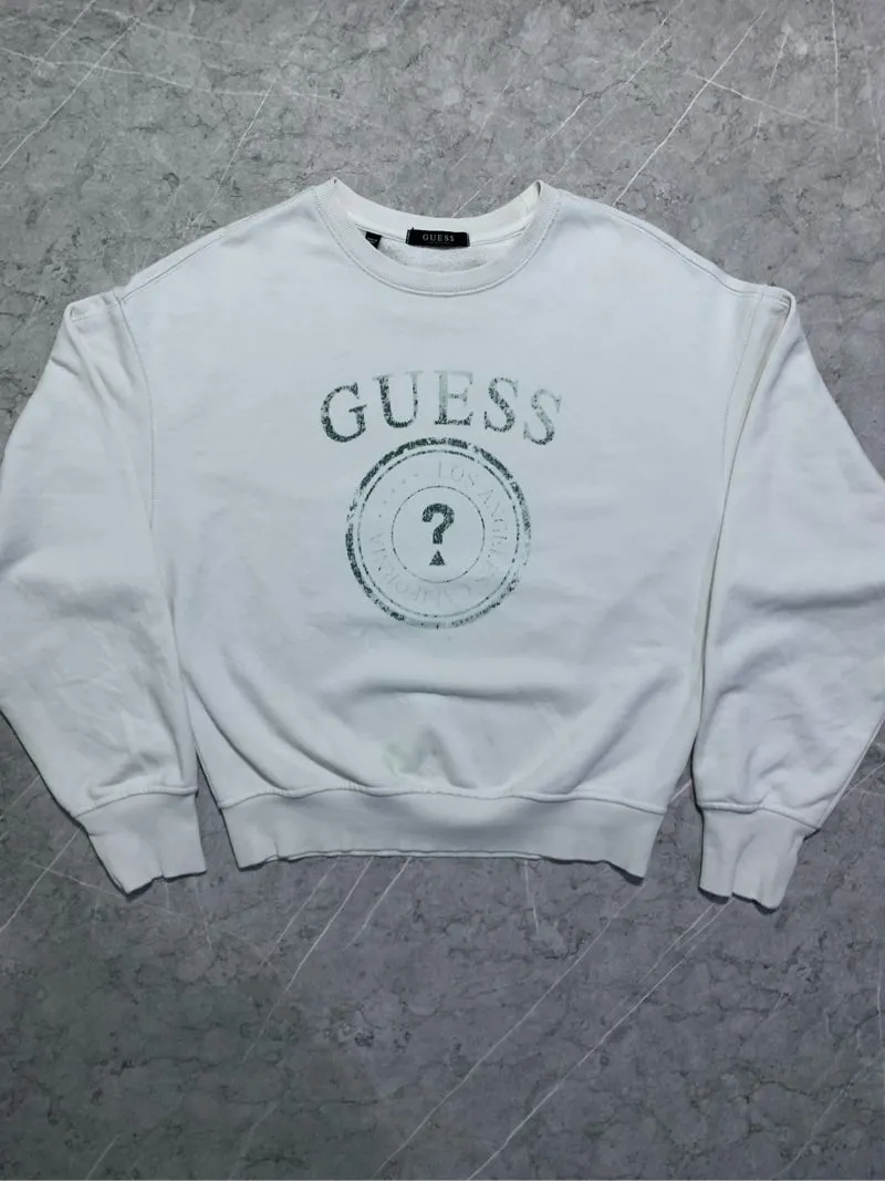 Guess Streetwear Sweatshirt Pria white photo 1