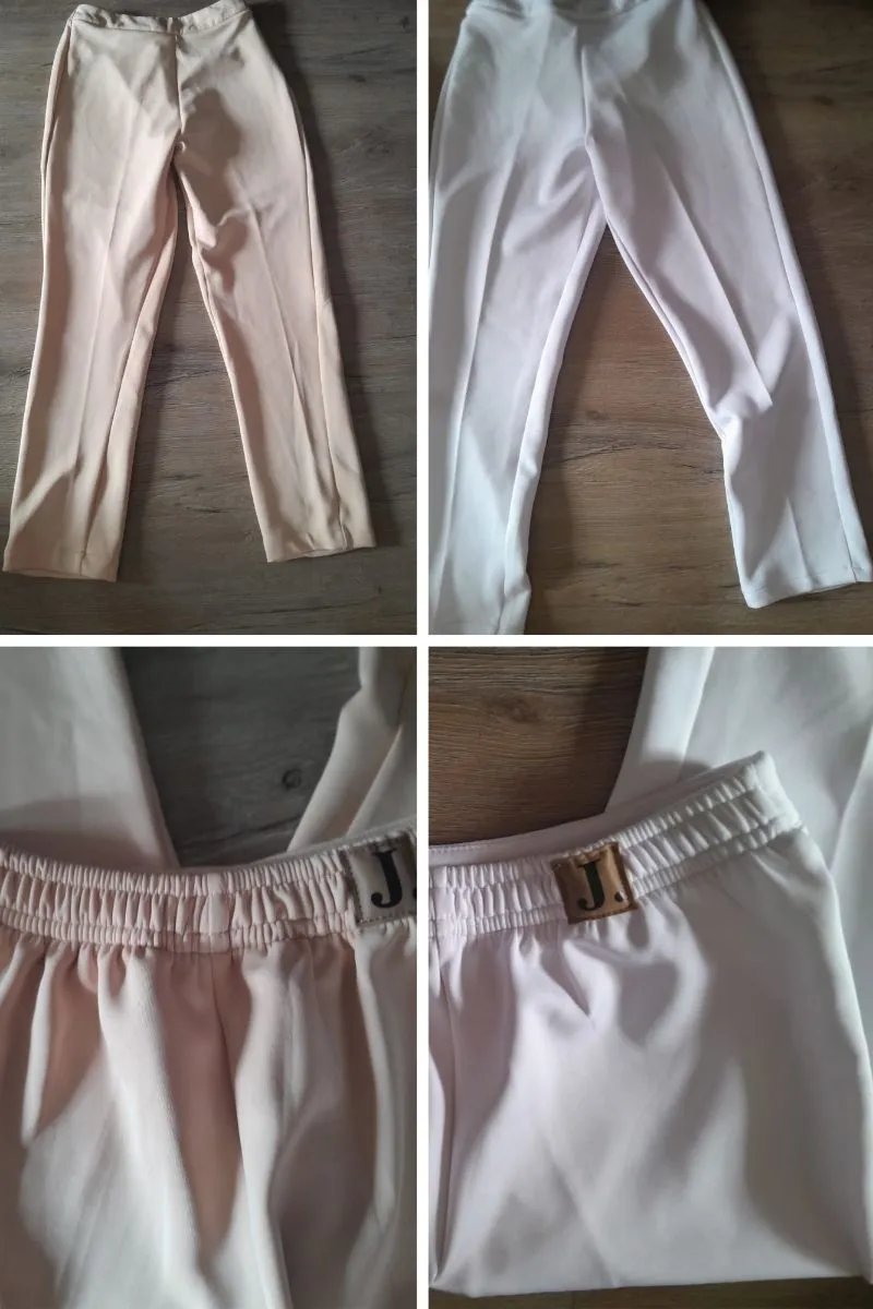 Minimalist Legging Wanita white cream photo 1
