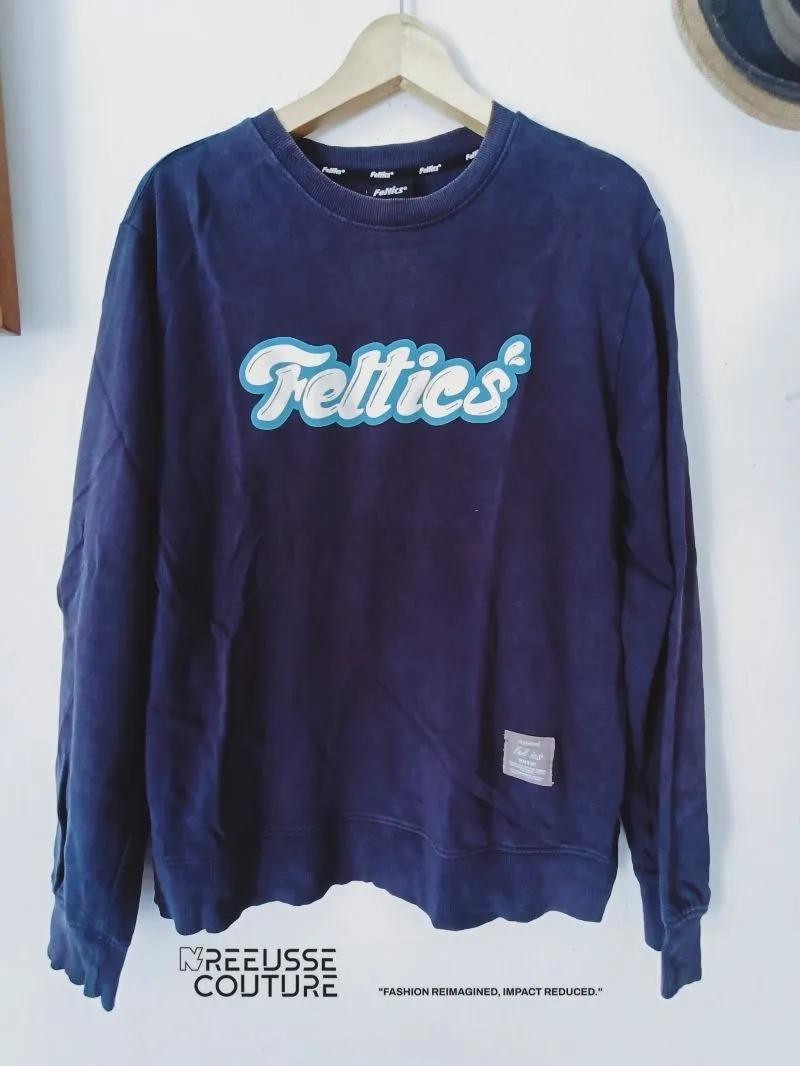Feltics Streetwear Sweatshirt Pria navy photo 1