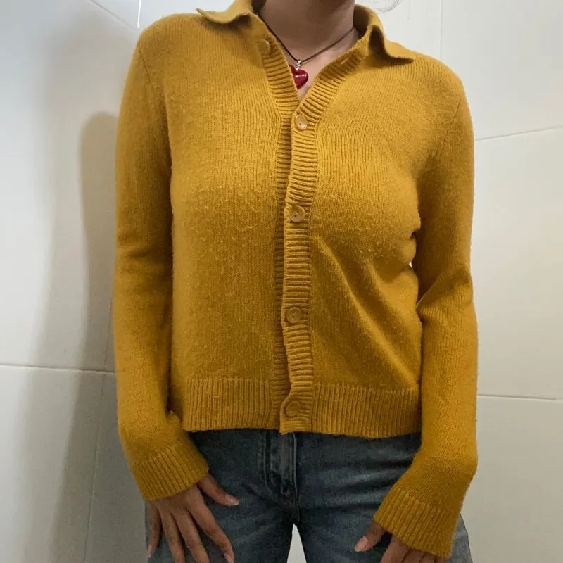 Executive Casual Cardigan Wanita yellow photo 1