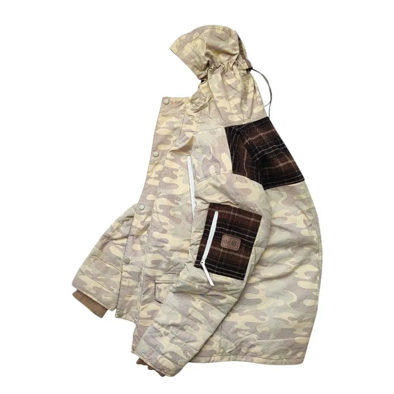 Adidas Gorpcore Sportswear Puffer jacket Pria cream photo 1