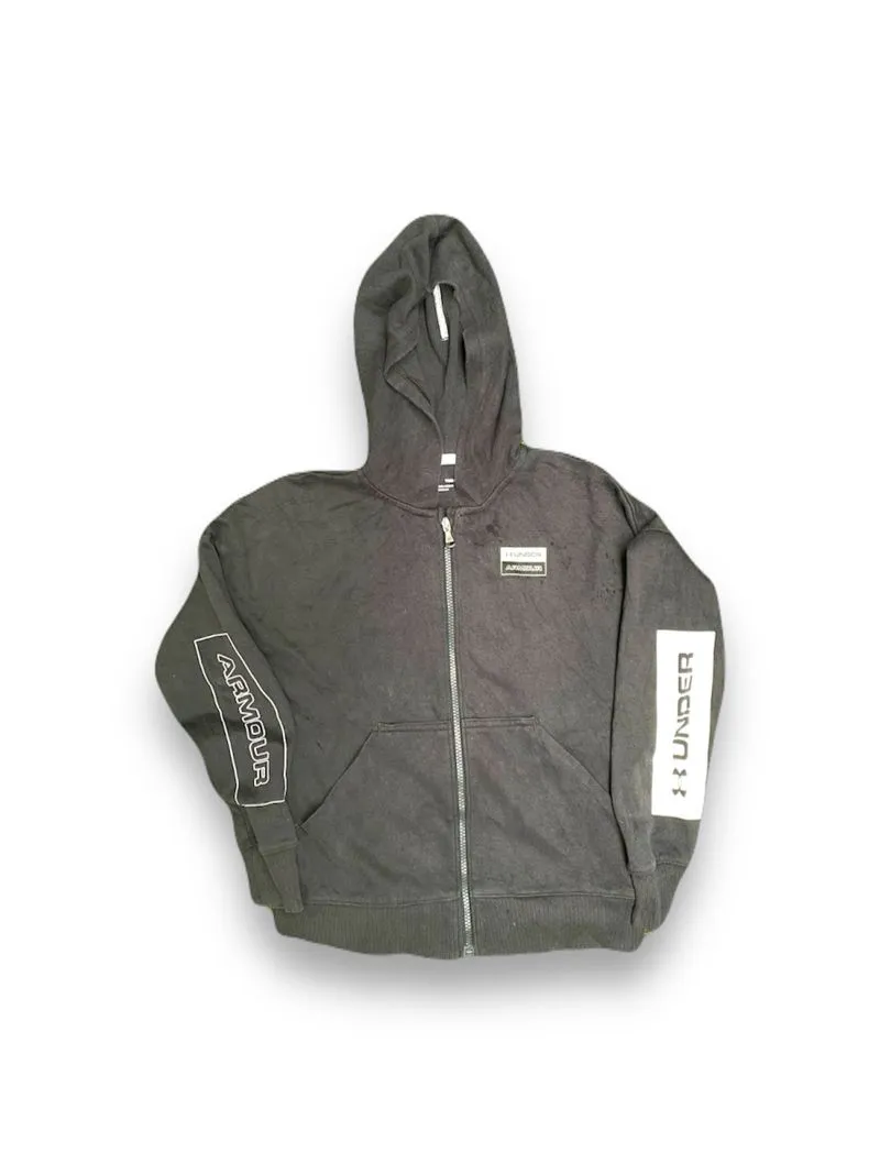Under Armour Streetwear Minimalist Hoody Pria white black photo 1