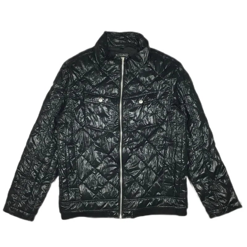 Japanese brand Vintage Casual Puffer jacket Pria black photo 1