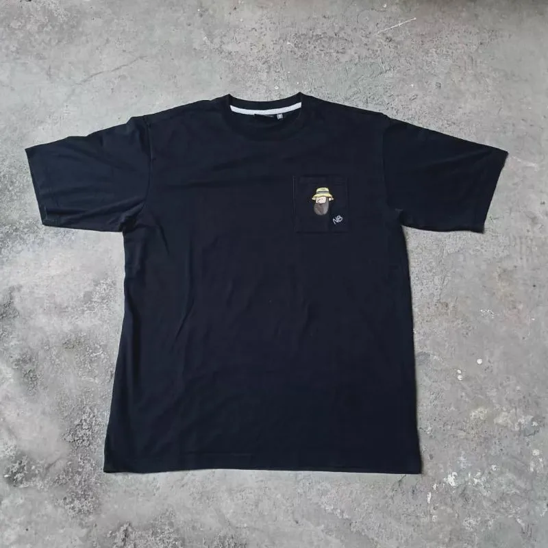 New Balance Streetwear T-shirt Pria black photo 1