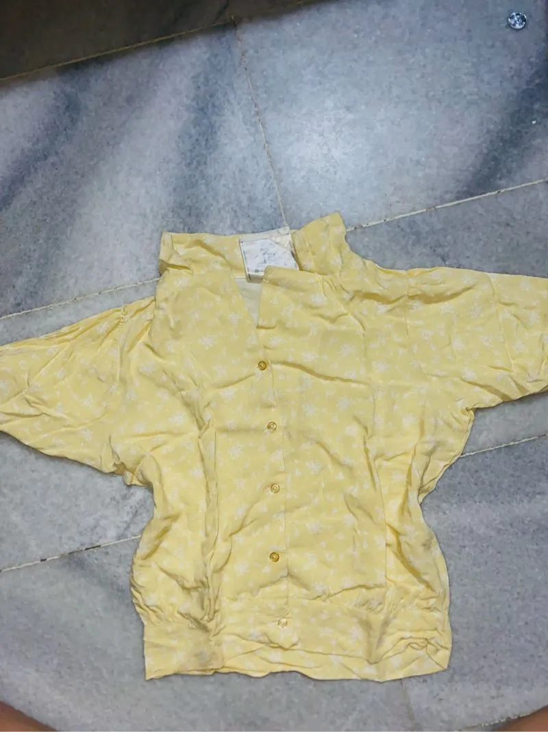 Fairy T-shirt Wanita yellow photo 1