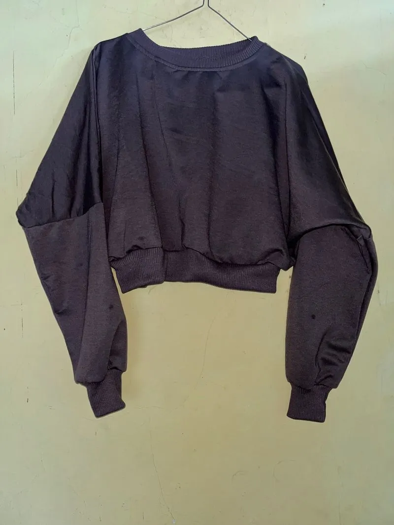 Minimalist Sweater Wanita gray photo 1
