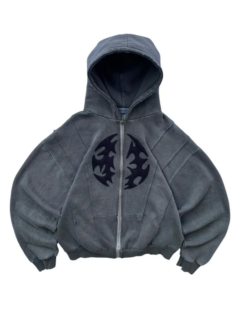 Streetwear Reworked Fleece Pria gray photo 1