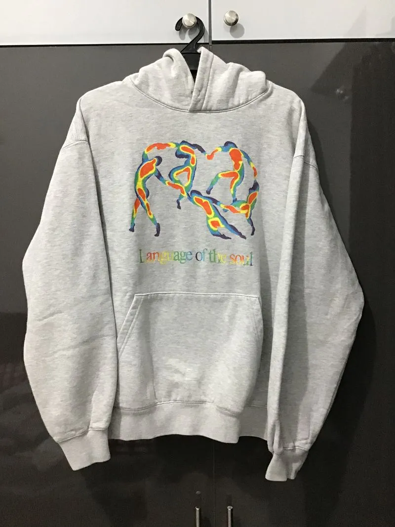 Casual Hoody Pria gray photo 1