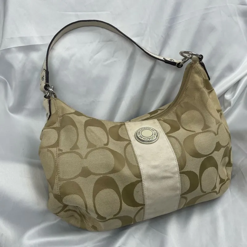 Coach Vintage Y2K Shoulder bag Wanita white cream photo 1