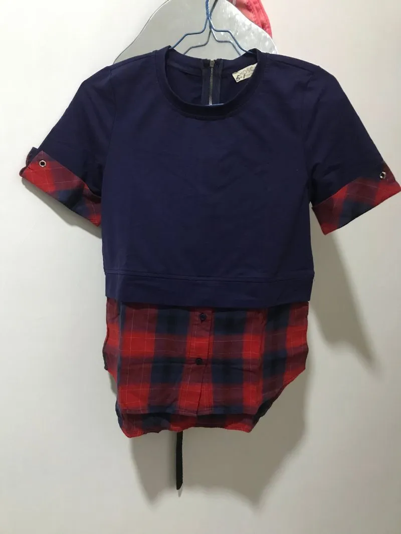 Shirt Wanita navy photo 1