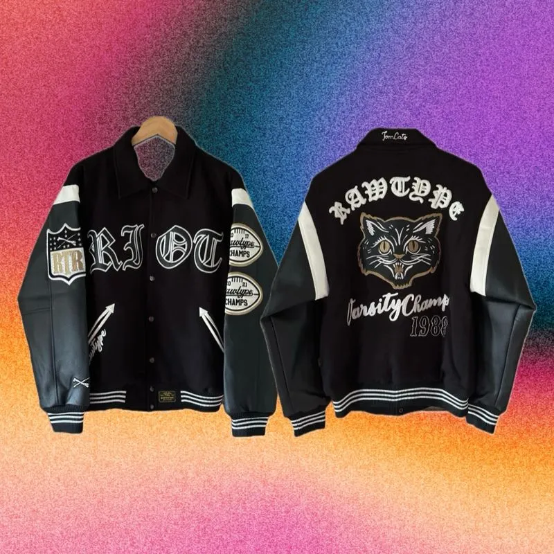 Streetwear Bomber jacket Pria black photo 1