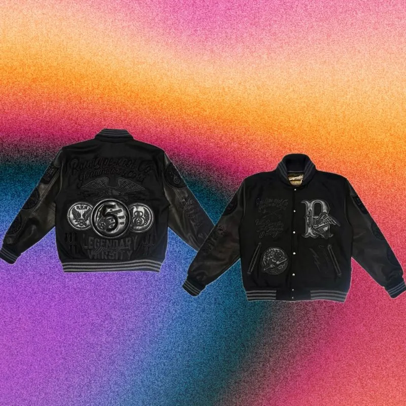 Streetwear Bomber jacket Pria black photo 1