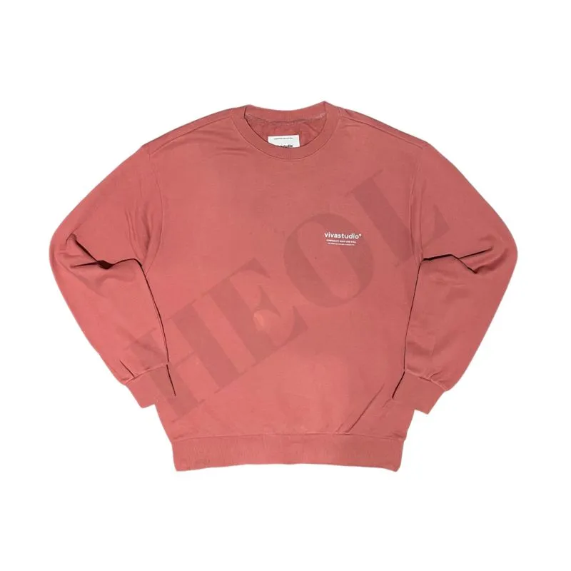 Vivastudio Streetwear Sportswear Sweatshirt Pria red photo 1