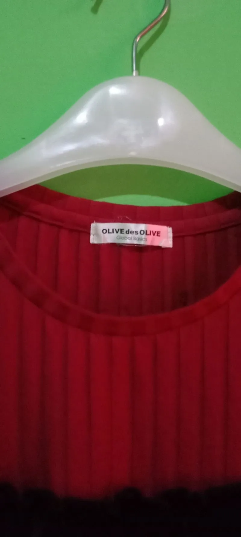 OLIVE des OLIVE Casual Wanita red black photo 1