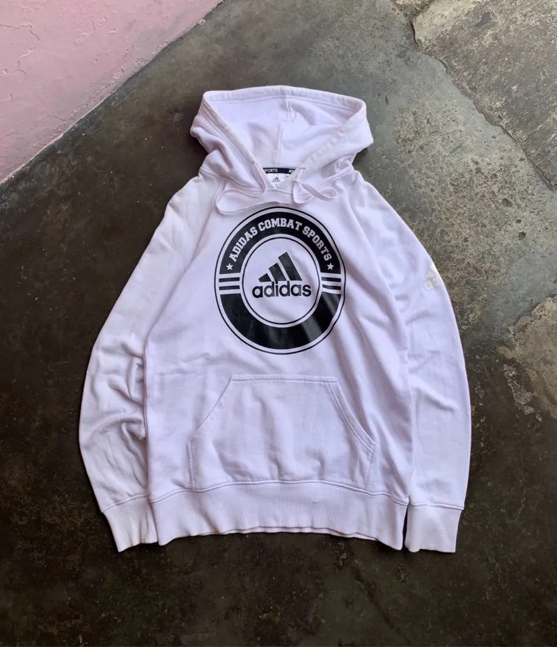 Adidas Casual Hoody Pria white photo 1