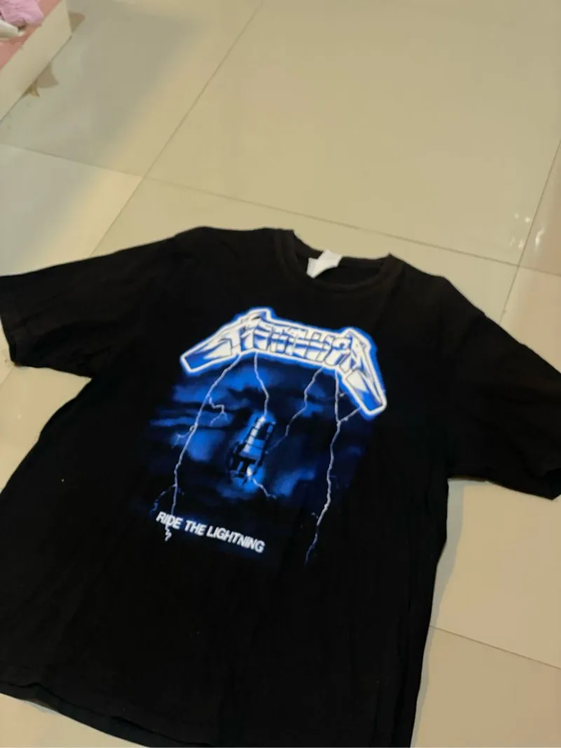 Casual T-shirt Pria black photo 1