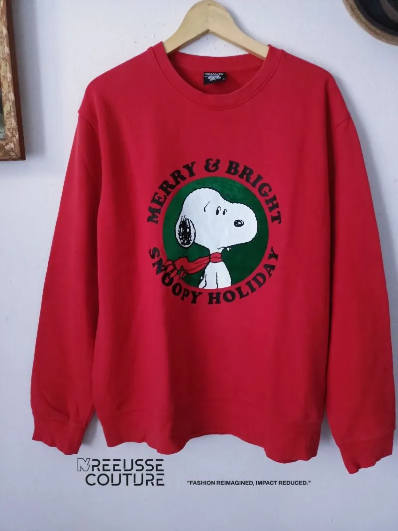 Streetwear Sweatshirt Pria red photo 1