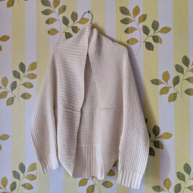 Uniqlo Luxury Blazer Wanita white photo 1