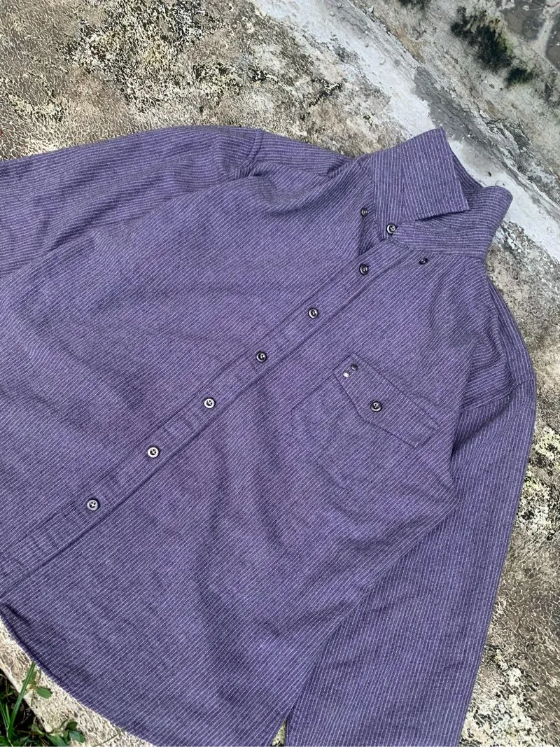 Vintage Casual Leather jacket Pria purple photo 1