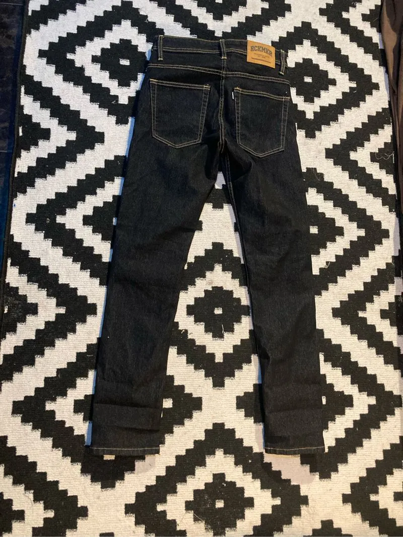 Vintage Streetwear Jeans Pria black photo 1