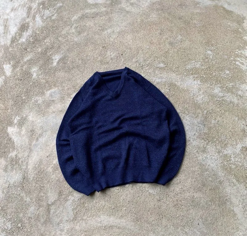 Casual Sweatshirt Pria navy photo 1