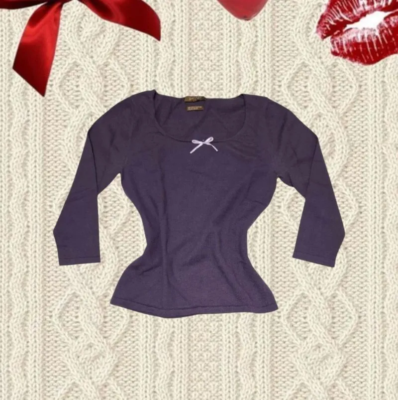 Purple Ribbon Top by Ballsey photo 1