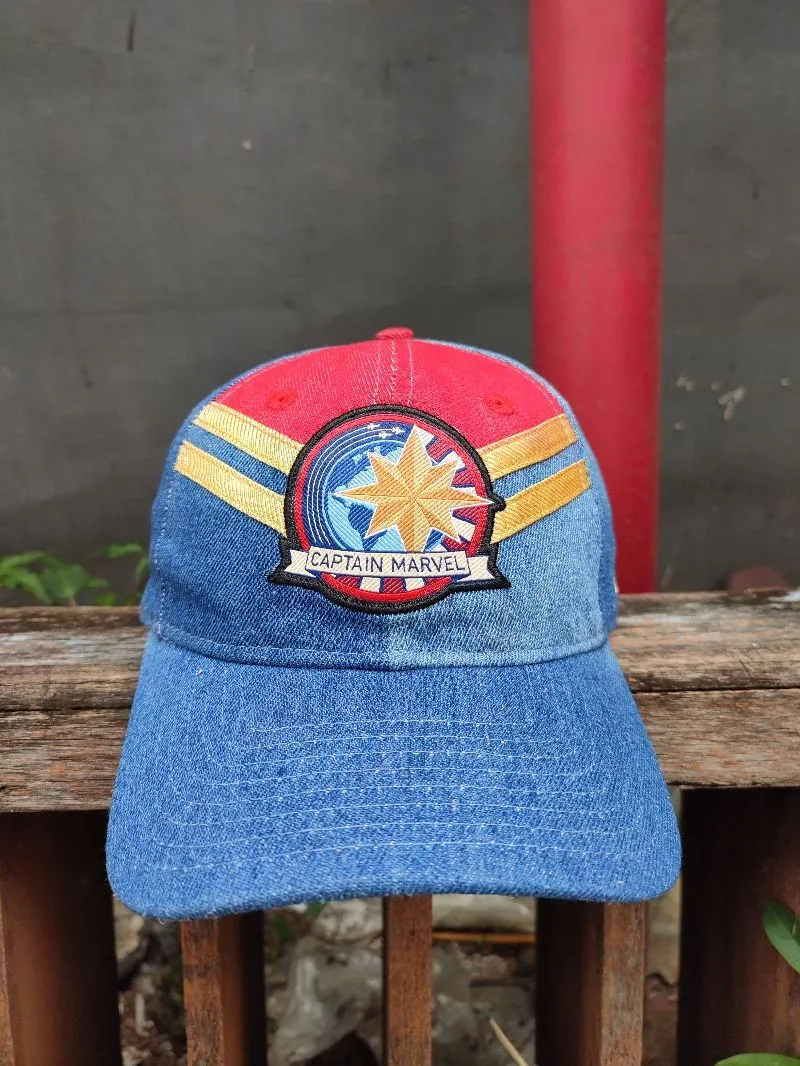 New Era Vintage Casual Hat Pria red gray photo 1