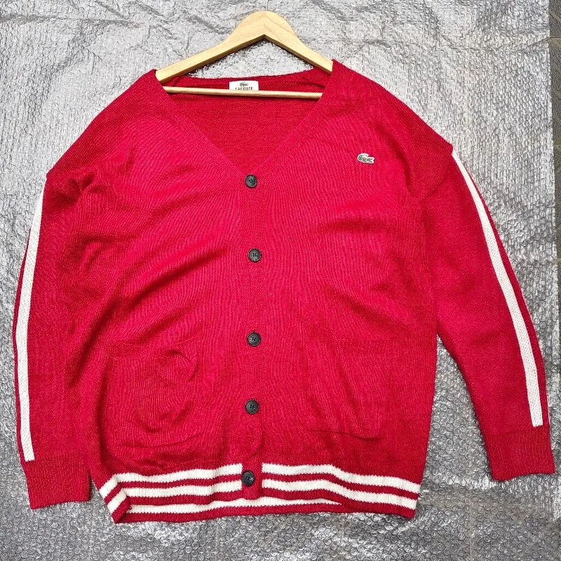 Lacoste Casual Cardigan Pria red photo 1