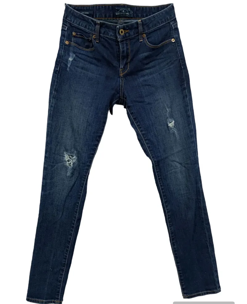 Streetwear Ripped jeans Wanita navy photo 1