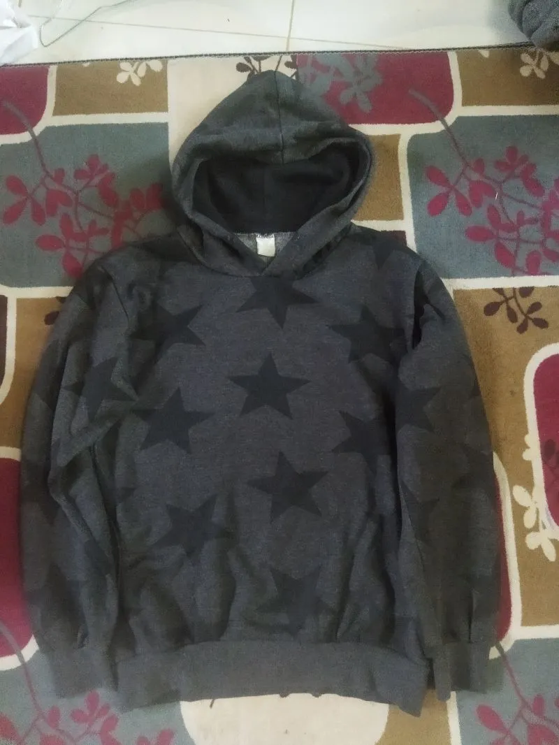 Casual Hoody Pria black photo 1