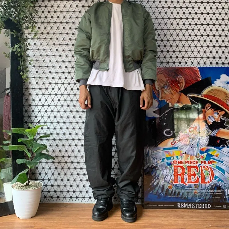 Gorpcore Sportswear Tracksuit Pria black photo 1