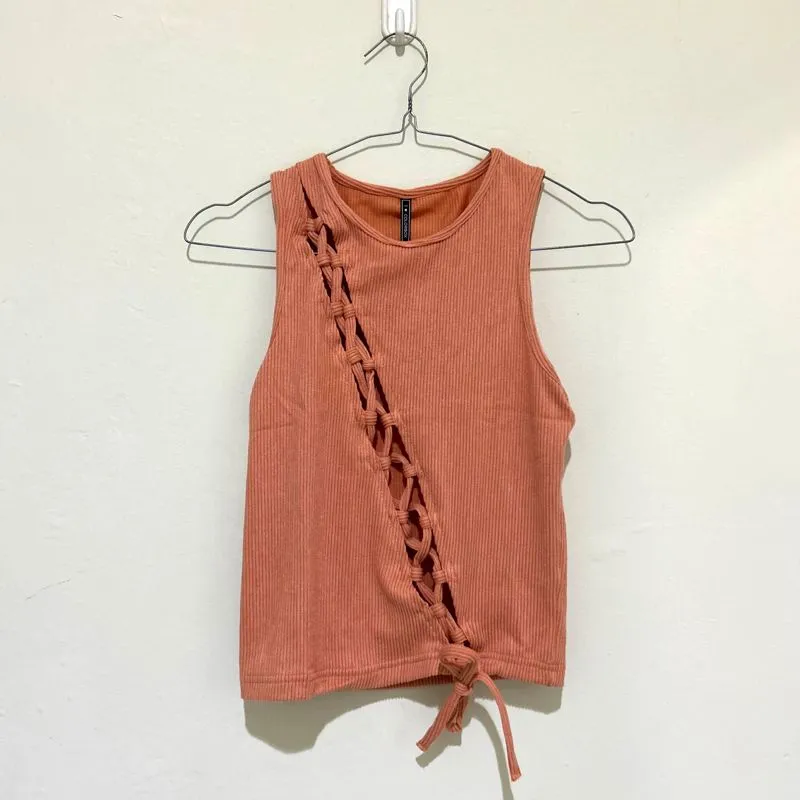 COLORBOX Coquette Cami top Wanita red orange photo 1