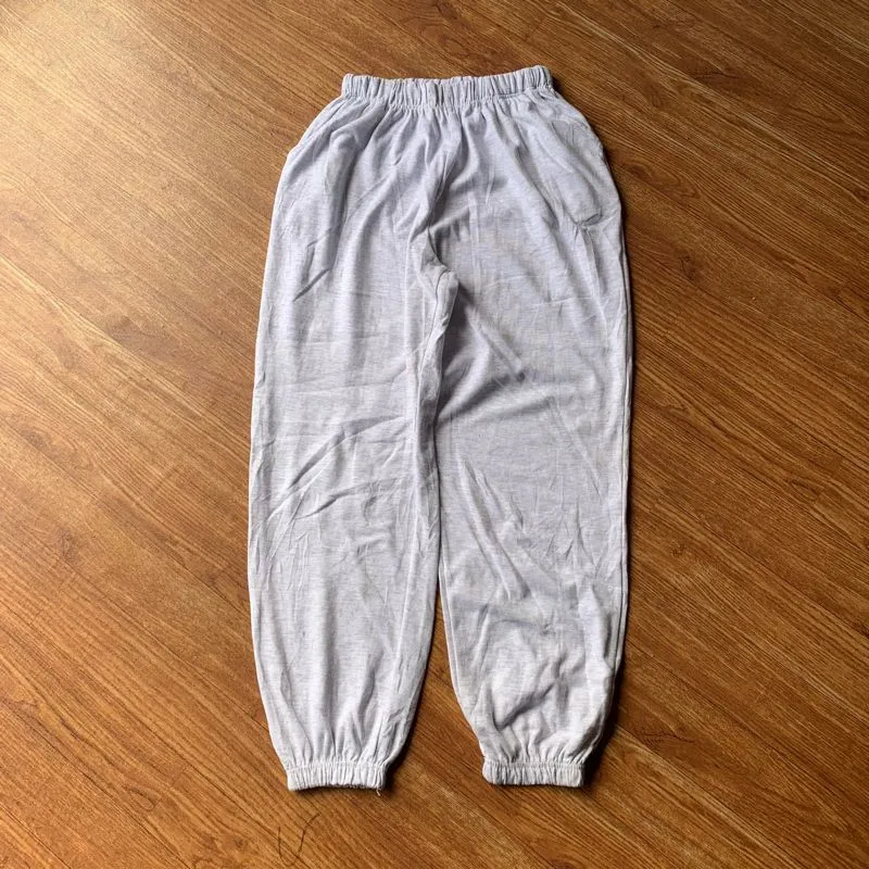Streetwear Sportswear Sweatpants & Joggers Pria white gray photo 1