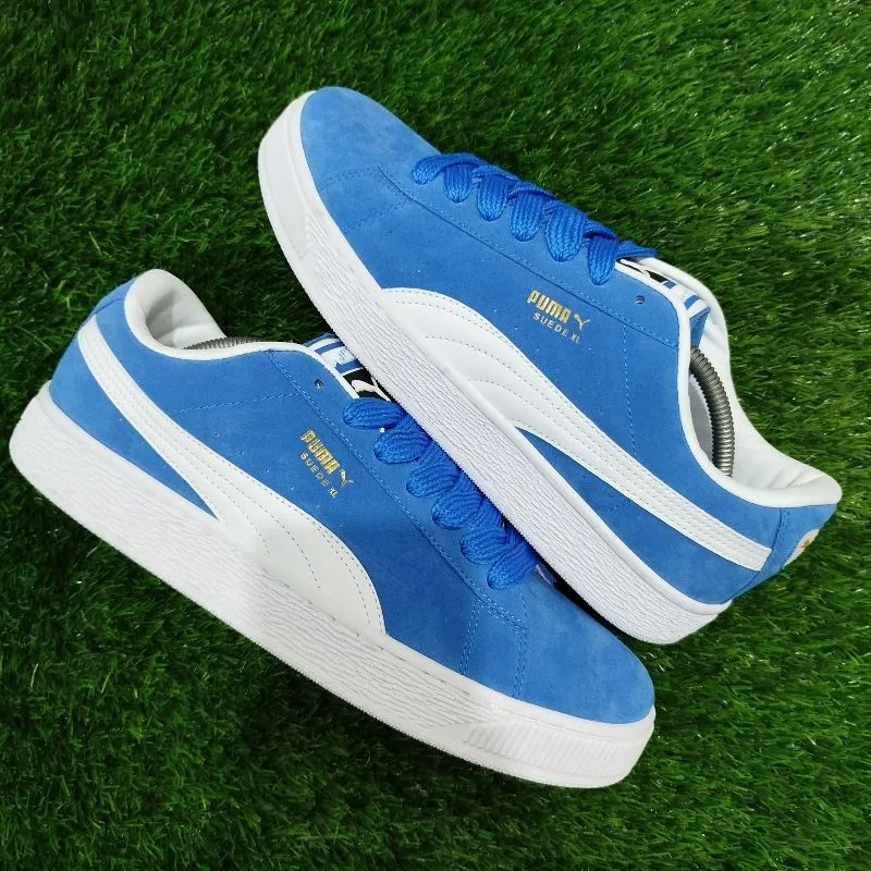 Puma Casual Sneakers Pria white blue photo 1