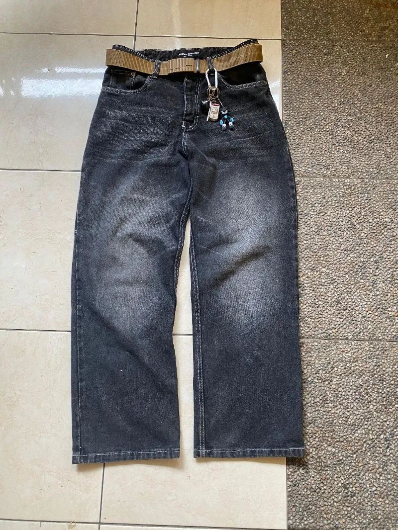 Y2K Jeans Pria black photo 1