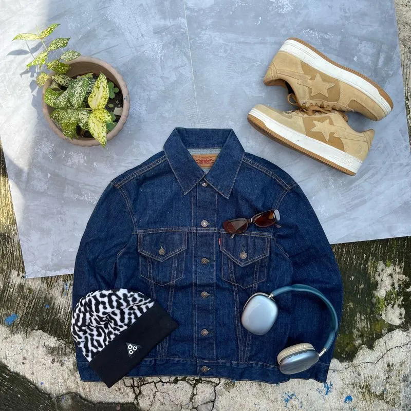 Levi's Grunge Indie Denim jacket Pria blue photo 1