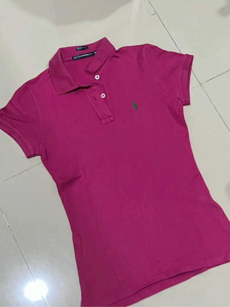 Polo Ralph Lauren Y2K Casual T-shirt Wanita pink photo 1