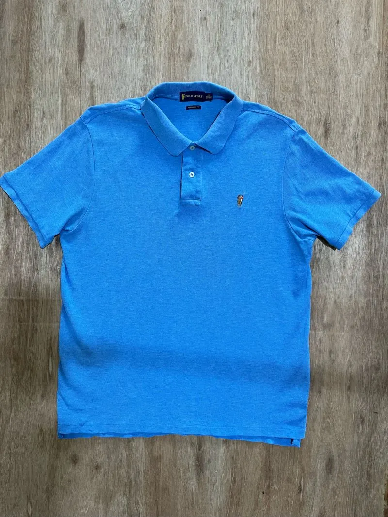 Polo Ralph Lauren Luxury Casual Polo shirt Pria blue photo 1