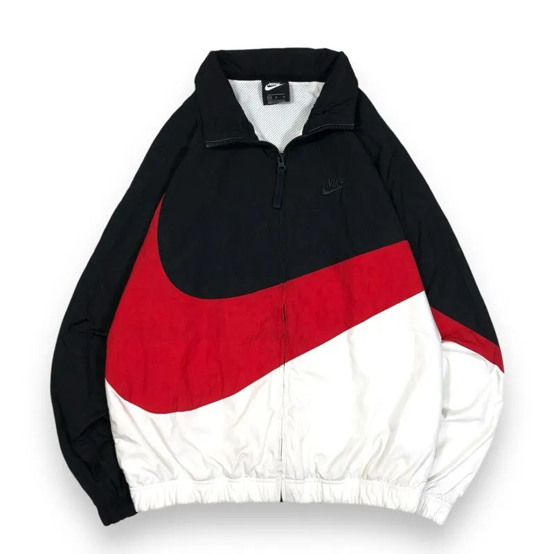 Nike Sportswear Windbreaker Pria white black photo 1