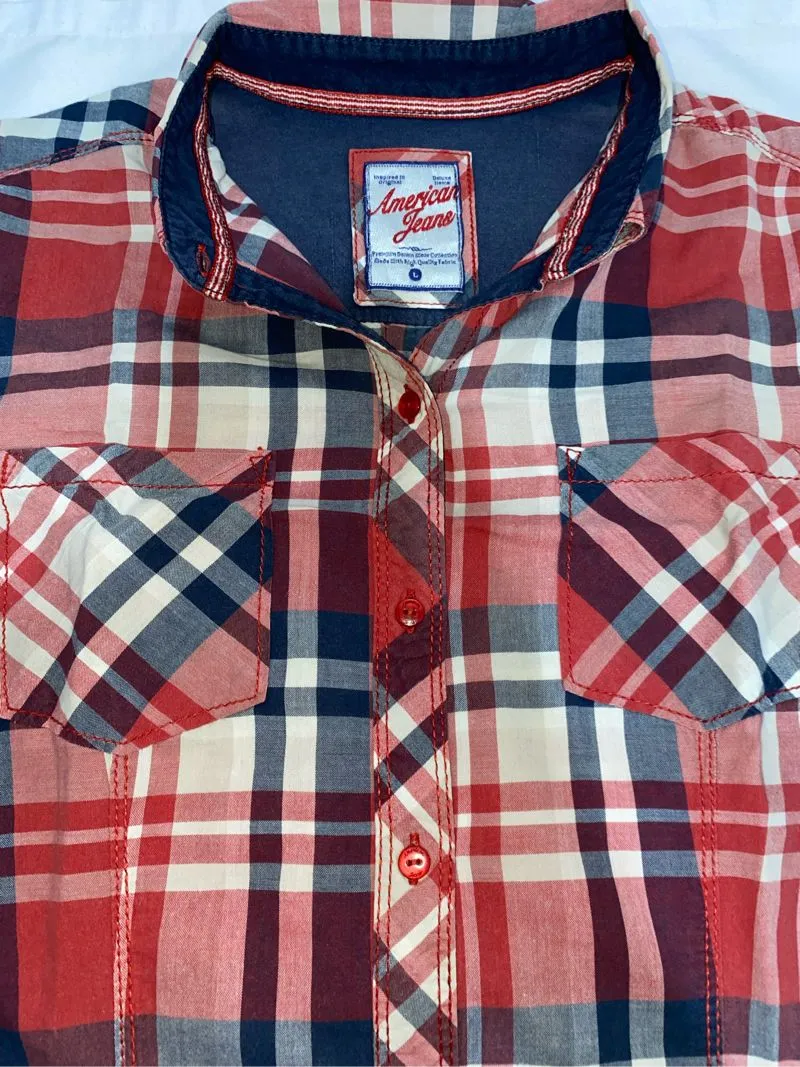 Casual Shirt Wanita red photo 1